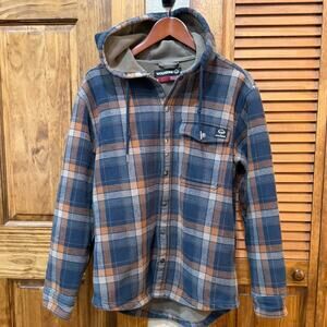 Wolverine Bucksaw hooded shirt jacket size M
